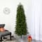 6.5ft. Pre-Lit Colorado Mountain Spruce Artificial Christmas Tree, Warm White LED Lights